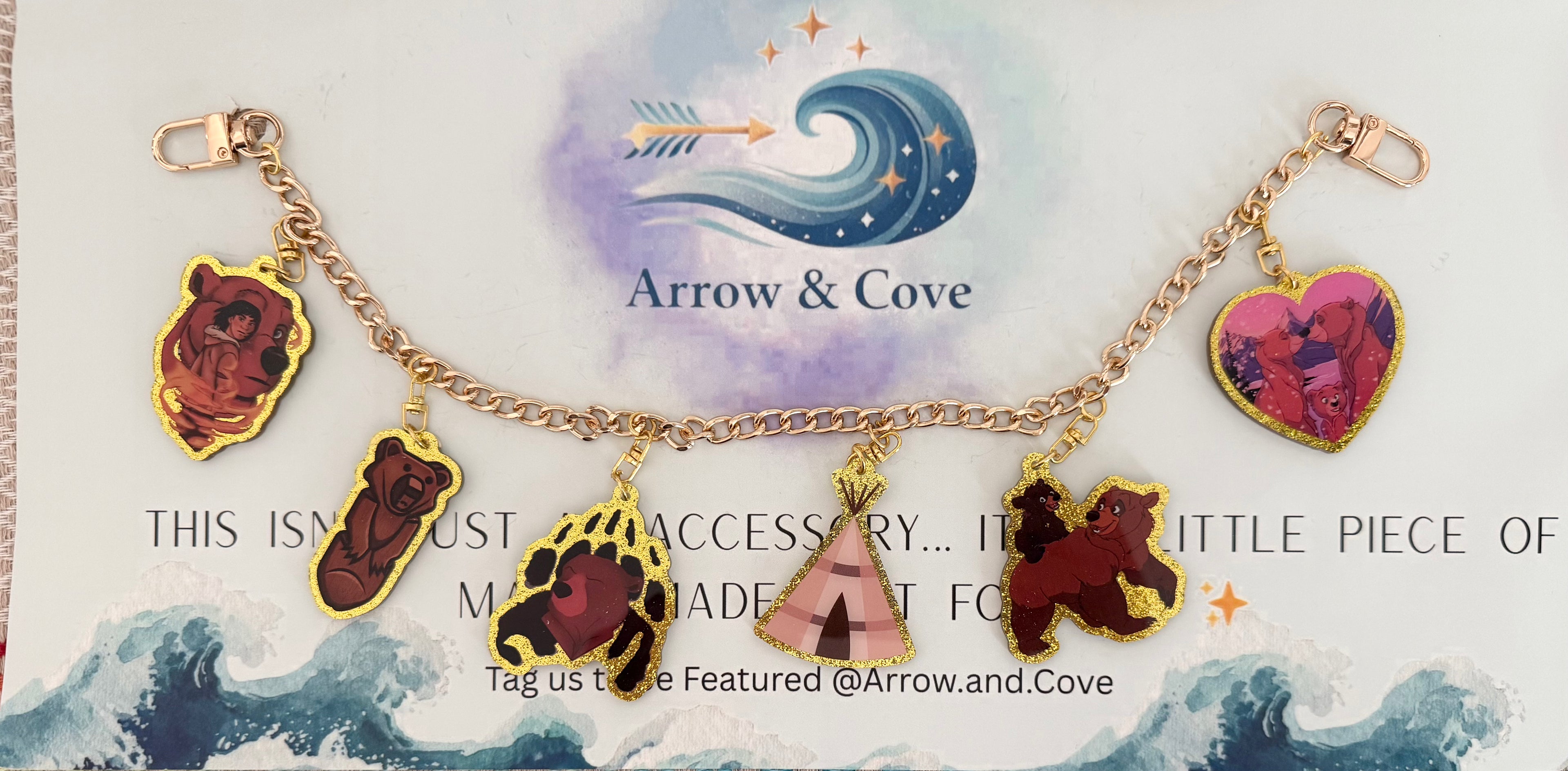 Brother Bear Bag Charms